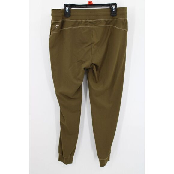 ZYIA ACTIVE ARMY GREEN SIZE M WOMENS JOGGER PANTS DRAWSTRING WAIST - Picture 4 of 8